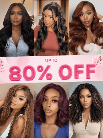 Fast Free Shipping| All Wigs Special Offer Mega Flash Sale VIP Exclusive Glueless Wigs Limited