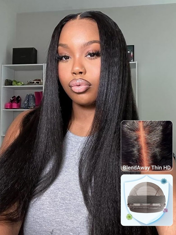 Subscribers Only | Yaki Straight Glueless Put on and Go Beginner Friendly Wig Vip Member Special Flash Sale