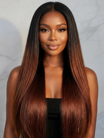 Subscribers Only | Yaki Straight Glueless Put on and Go Beginner Friendly Wig Vip Member Special Flash Sale