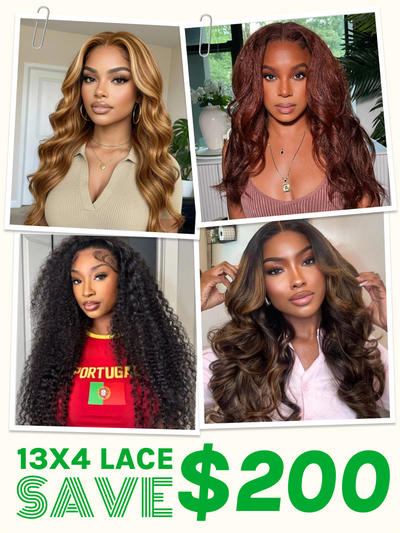 [SAVE $200] All 13x4 Lace Front Wig Ear To Ear Full Lace VIP Member Exclusive Offer