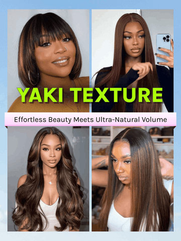 Subscriber Only| Yaki Wigs Glueless Put On & Go Wigs VIP Member Special Offer Super Sale 100% Human Hair Wig Limited Stock Flash Sale