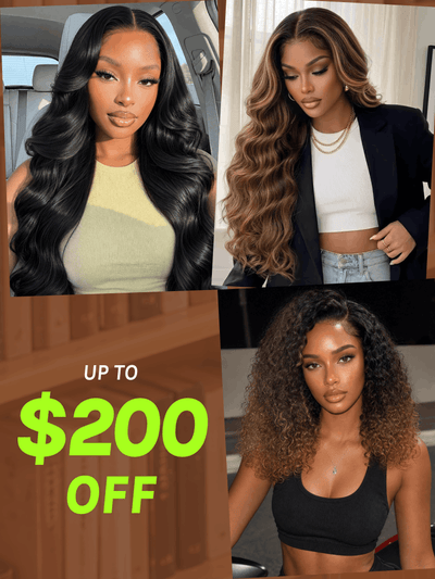 Fast Free Shipping| Put On & Go Wigs 13x4/7x5 Top Picks Limited Stocks VIP Member