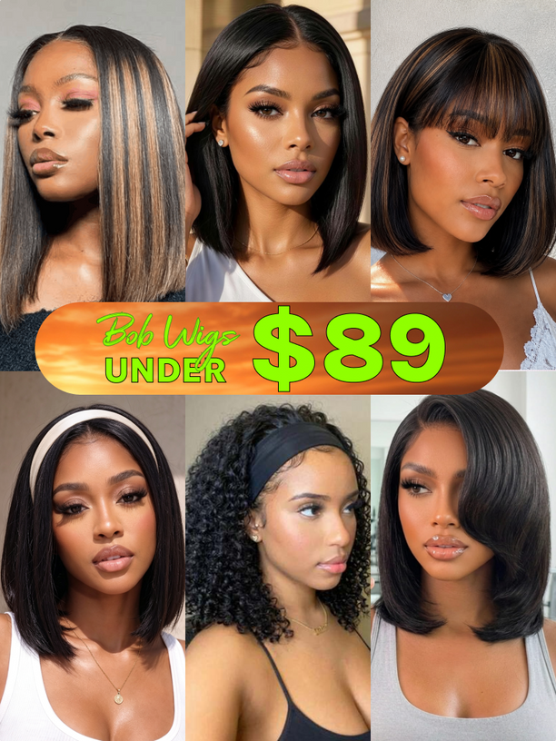 Tout pour 77 $ | Vente flash de perruques incluses. Différents styles. Offre réservée aux membres VIP. Stock limité. Durée limitée.