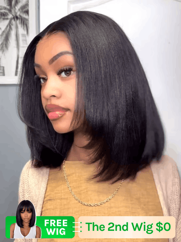Subscriber Only | Klaiyi $79 Get 2 Wigs 100% Human Hair Weekend Limited Offer Limited Stock Flash Sale