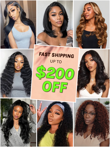 Fast Shipping | SAVE UP $200 Ready To Ship Top Picks Wigs Limited Stocks VIP Member Sale