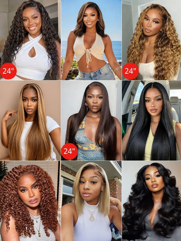 Klaiyi Mystery Box Only $59  Win 24" 13x4 Lace Front Wig Valued $259 Flash Sale