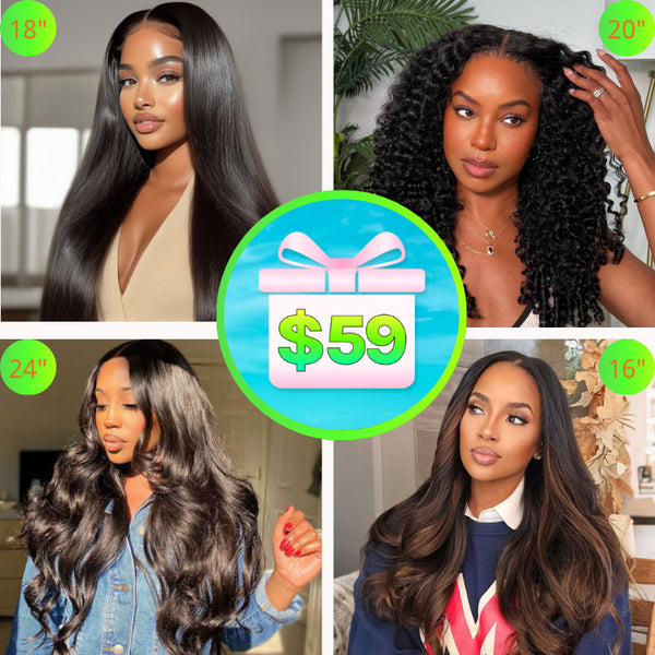 Klaiyi $59-$99 Mystery Box Win 24" Lace Wig Valued $259 Flash Sale