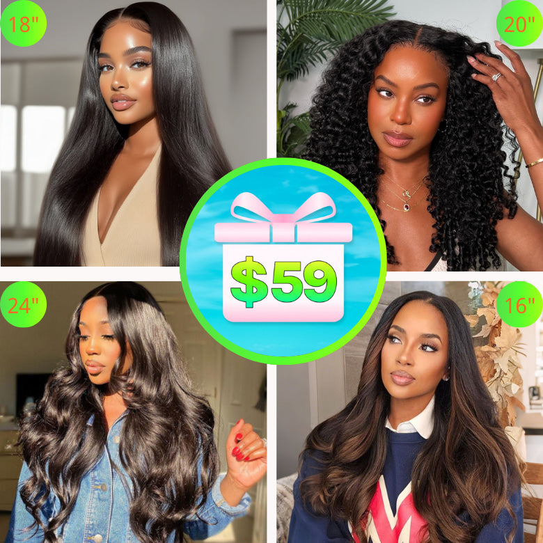 Klaiyi $59-$99 Mystery Box Win 24" Lace Wig Valued $259 Flash Sale