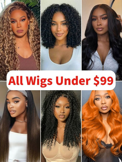 [All Wigs Under $99] Klaiyi Midweek Fireworks Deals Limited Stock Flash Sale