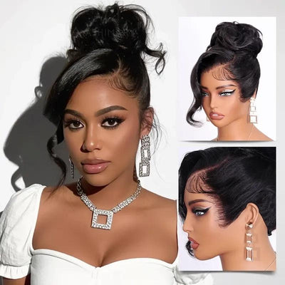 Klaiyi 360 Lace Water Wave Wig Pre-Everything  With Invisi Drawstring