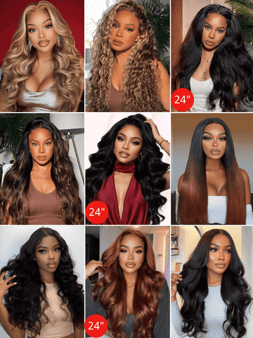 Klaiyi Mystery Box Only $69  Win 24" 13x4 Lace Front Wig Valued $259 Flash Sale