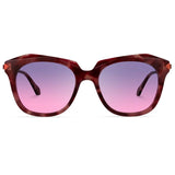 Klaiyi Copper Glow Wig Exclusive Gift UV Protection Summer Fashion Sunglasses