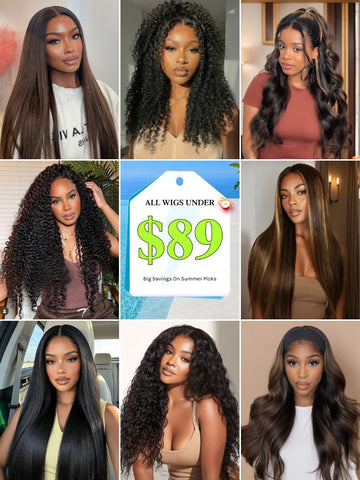[All Wigs Under $89] Klaiyi Midweek Special Offer Mega Sale Fast Shipping Flash Sale