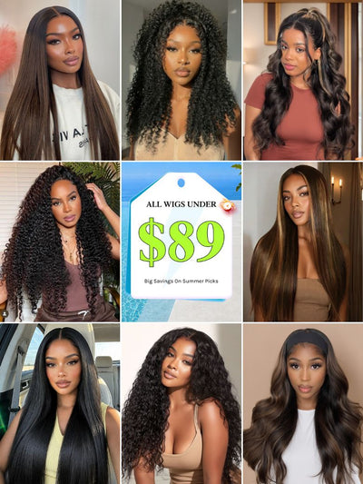 [All Wigs Under $89] Klaiyi Midweek Special Offer Mega Sale Fast Shipping Flash Sale