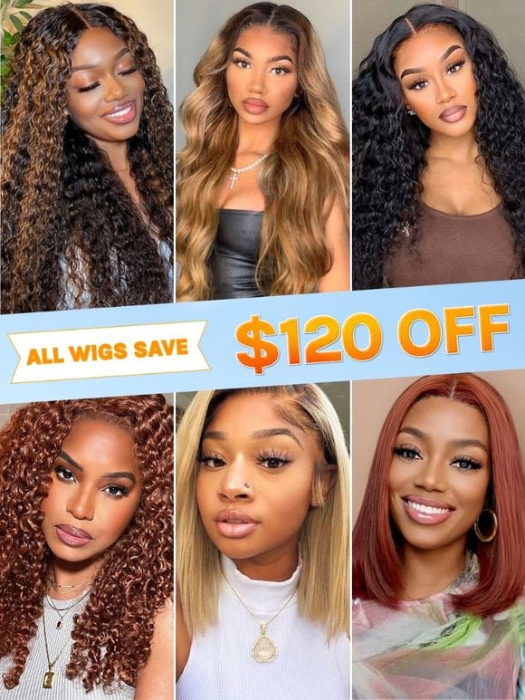 Saving $120 OFF | Midweek Special Offers Glueless Lace Wigs Flash Sale