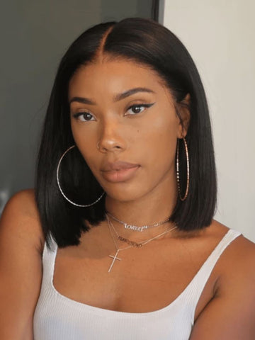 Extra 60% OFF | Klaiyi Put On and Go Glueless Bob Wig 13x4 Pre Everything / 7×5 Bye Bye KnotsBeginner Friendly Flash Sale