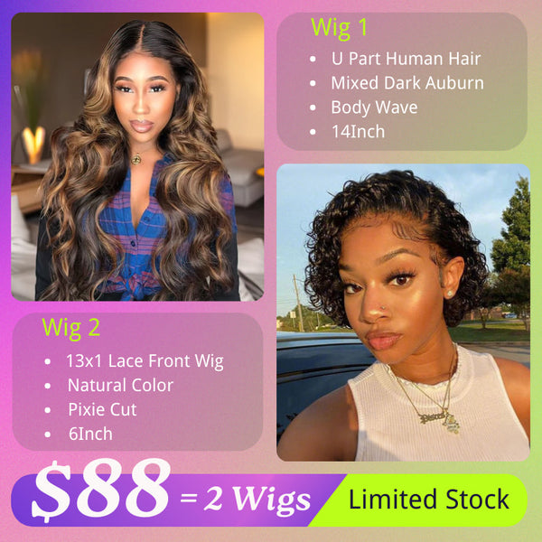 $88 Get 2 Wigs | Klaiyi BOGO Free 8th Anniversary Special Offer Flash Sale