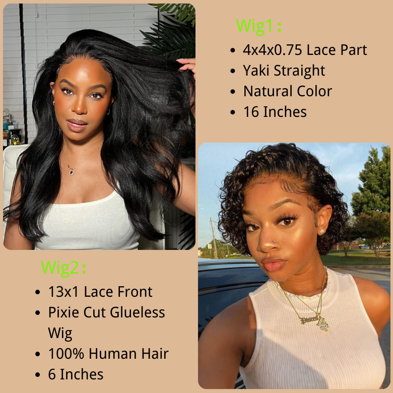$109 Get 2 Wigs | Klaiyi BOGO Free Mother's Day Special Offer Flash Sale