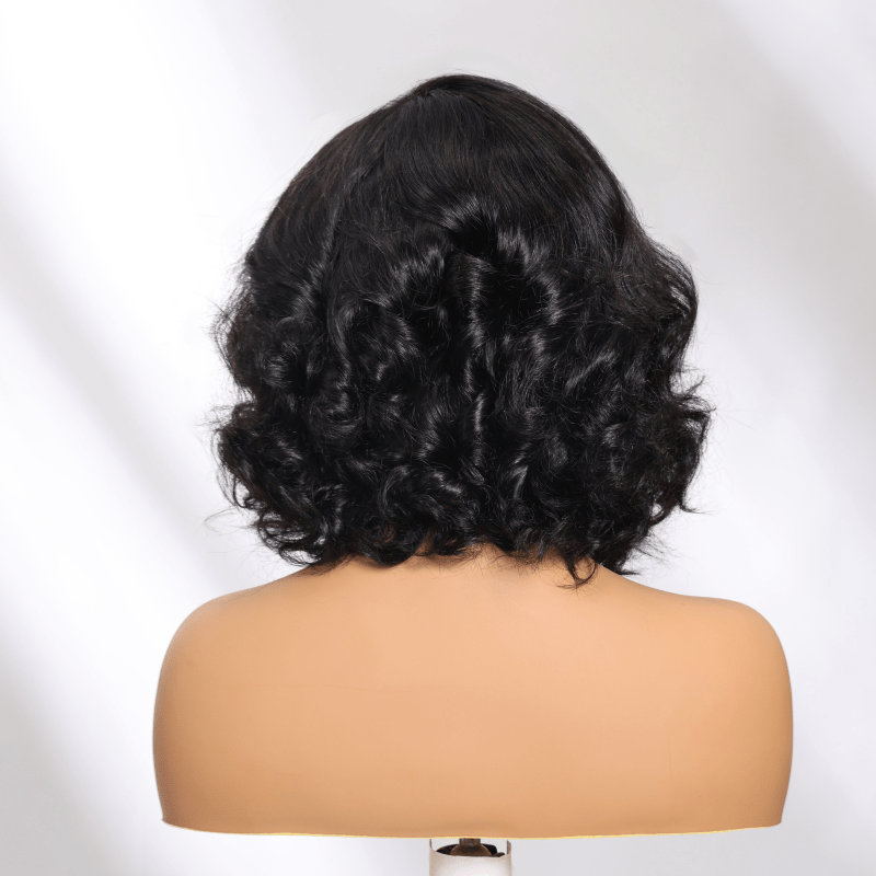 VIP Member| 200%Density 13x4 Lace Front Wig Shoulder Length Wavy Wig Flash Sale