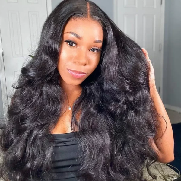 Klaiyi 250% Density 6x4.75 Bye Bye Knots Put On and Go Glueless Wig  Body Wave Pre Cut Lace Human Hair Wigs Flash Sale