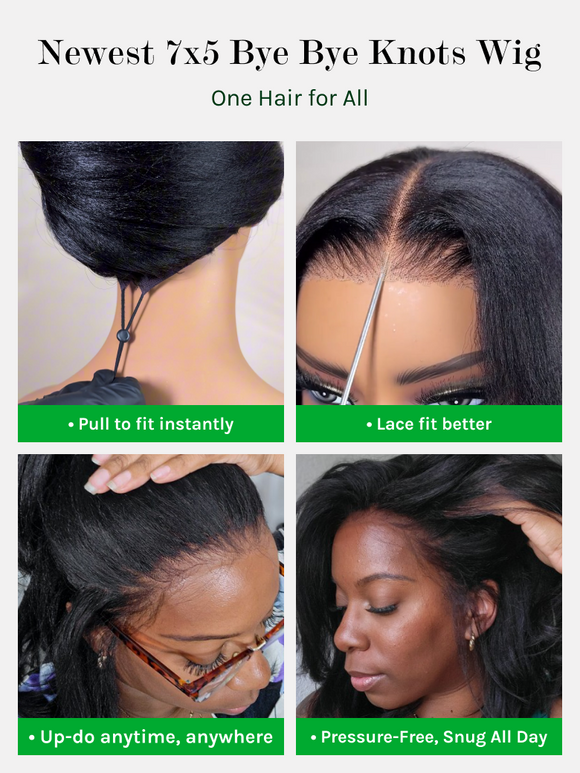 Klaiyi Body Wave No Glue Wigs 13x4 Invisible Transparent Lace Front Human Hair Wigs Pre-everything Wig