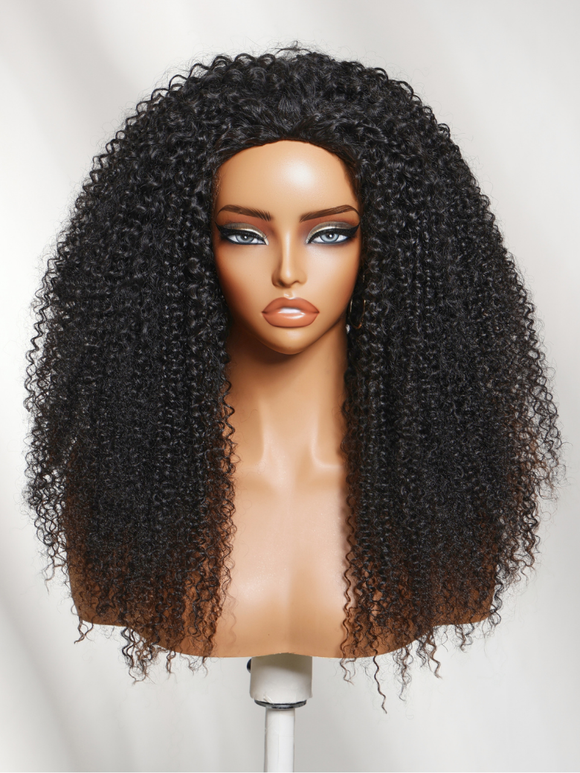 Perruque Klaiyi Ombre Brown Balayage Highlight Body Wave 7x5 Bye Bye Knots, précolorée, sans colle, en cheveux humains et dentelle. 