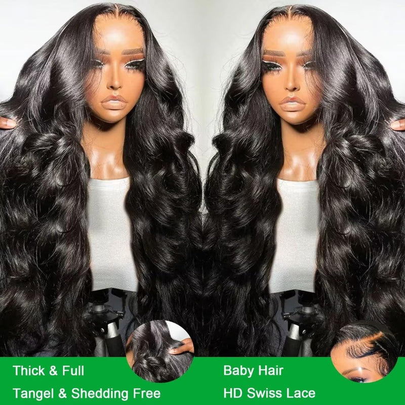 Extra 50% Off Code HALF50  | Klaiyi Put on and go Glueless Body Wave Lace Closure Wigs