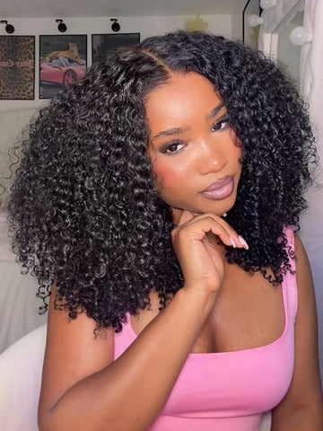 Jusqu'à 90 % de réduction | Perruque 13x4 Lace Front, couleur châtain gingembre, bouclée Jerry, densité 150 %, châtain auburn moyen - Vente flash