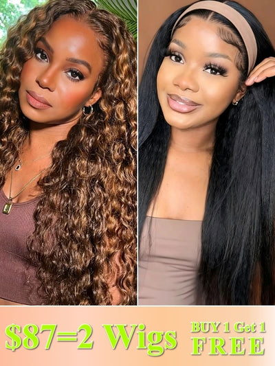 2 Wigs For $87 | Klaiyi BOGO 9TH Anniversary Blowout Limited Stock Flash Sale