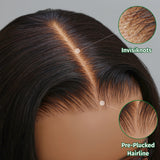 $100 OFF | Code: SAVE100  Pre Cut Wear & Go Or Kinky Edge Body Wave Or Jerry Curly Lace Closure Wigs Natural Density