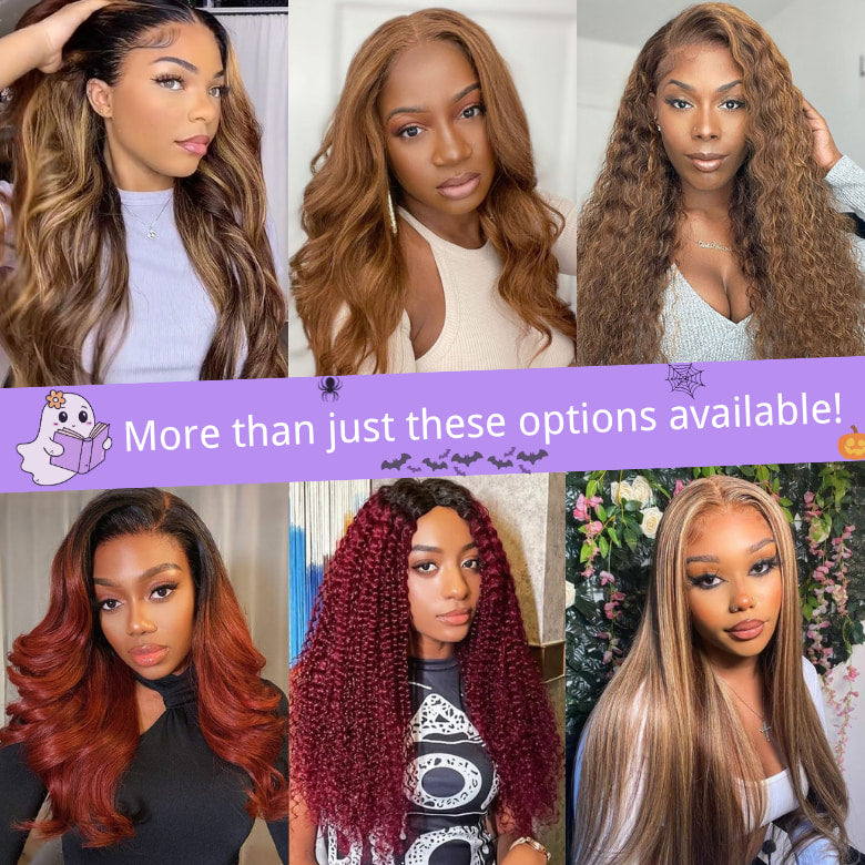 Klaiyi $89=24" Wig Mystery Box Random Send 24" Wig 100% Human Hair Valued $259 Flash Sale