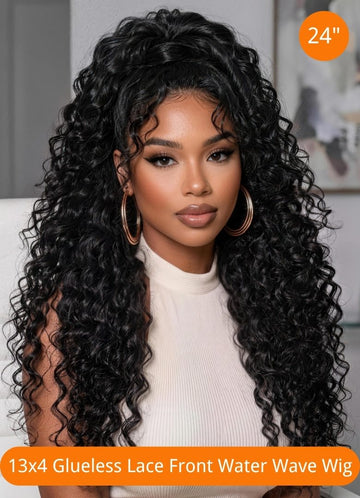 $59 Win 24" 13x4 Lace Front Wig | Klaiyi Friday Blowout Mystery Box 100% Human Hair Valued $259 Flash Sale