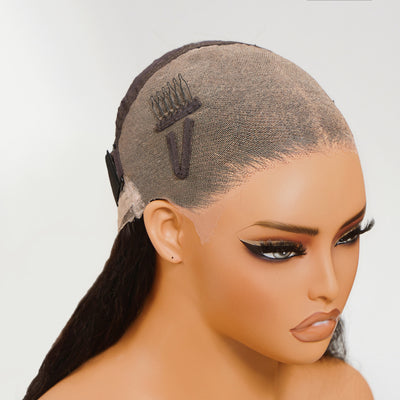 Klaiyi 360 Lace Water Wave Wig Pre-Everything  With Invisi Drawstring