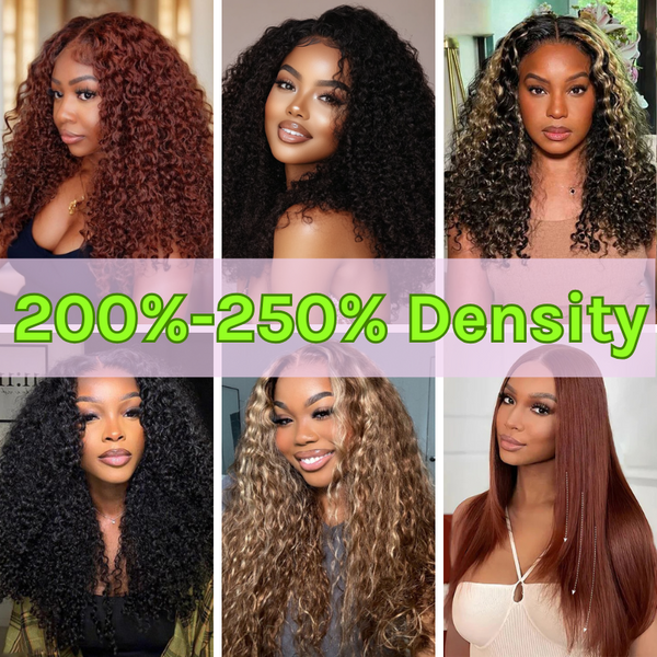All $89| 13x4 Larger Lace Wigs 200%-250% Density Volume/Soft Texture Various Styles VIP Member Exclusive Flash Sale