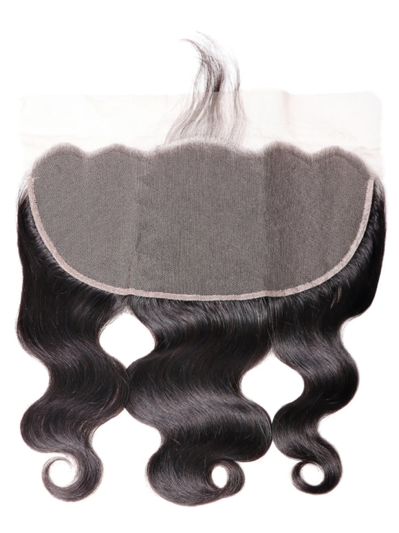 Klaiyi Body Wave Lace Frontal Closure Deals, 13*4 Ear to Ear, Free Part, 100% Virgin Human Hair