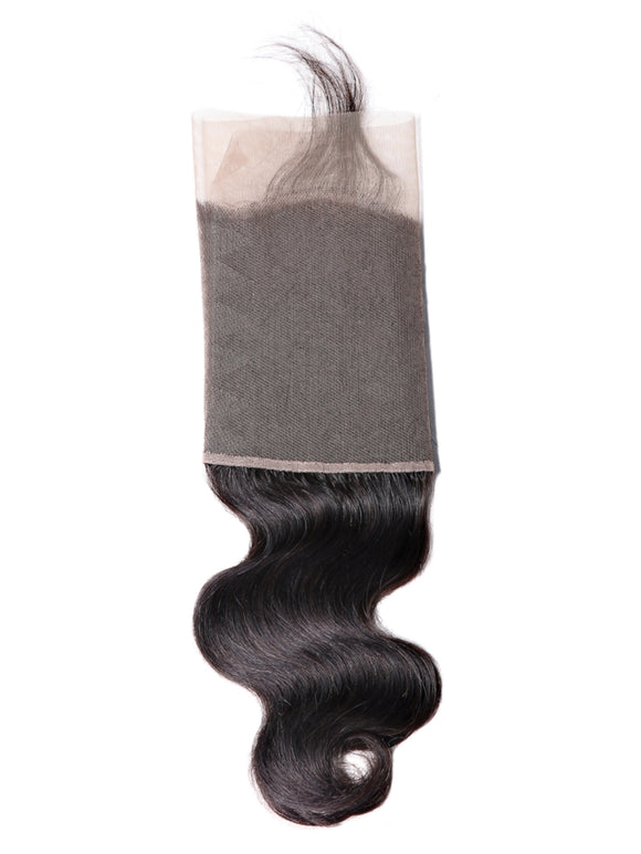 Klaiyi Body Wave Lace Frontal Closure Deals, 13*4 Ear to Ear, Free Part, 100% Virgin Human Hair