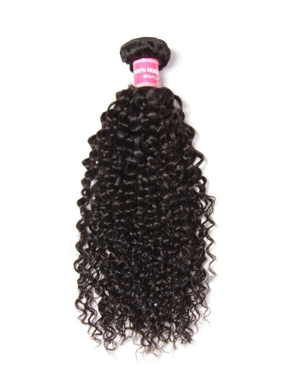 Klaiyi Remy Hair Cheveux brésiliens bouclés, lot de 1 paquet, 100 % cheveux humains, gamme Jeunesse 