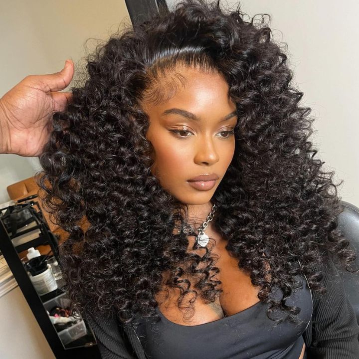 glueless lace front wig