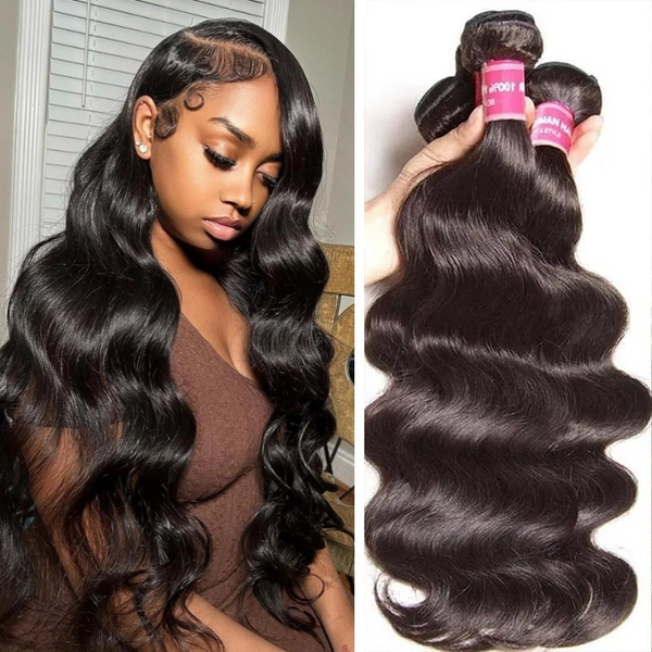 Klaiyi Remy Hair Brazilian Body Wave Human Hair Bundles 4pcs/pack Youth Series