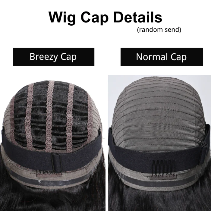 Klaiyi Body Wave Headband Wig Glueless Human Hair Wigs With Pre-attached Scarf Half Wig 150% Density