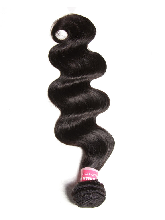 Klaiyi Brazilian Hair Body Wave Human Virgin Hair Weft 3 or 4 Bundles/Pack