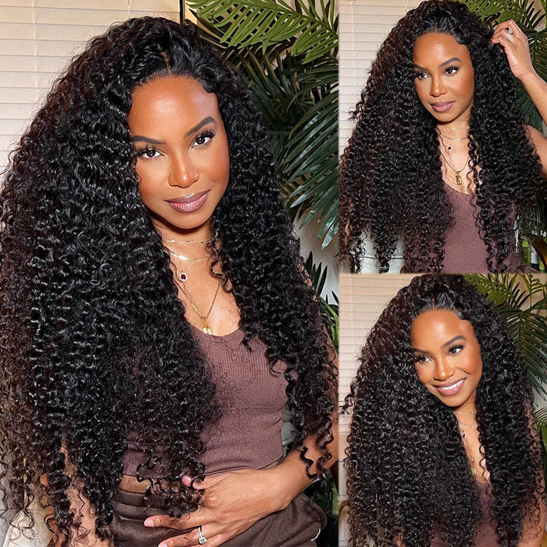 jerry curly human hair wig