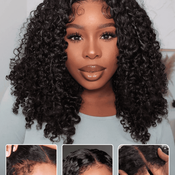 18” Kai Kinky Curly Lace Unit Sensationnel Curls kinksandco kinkyedges wig - kinky body  main image 2