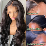 Test of Klaiyi Body Wave Glueless Wigs 13x4 HD Invisible Transparent Lace Front Human Hair Wigs