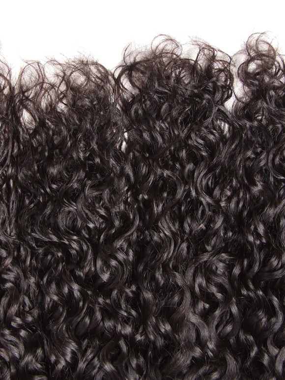 Klaiyi Hair 100% Human Virgin Hair Water Wave Weave 4 Bundles