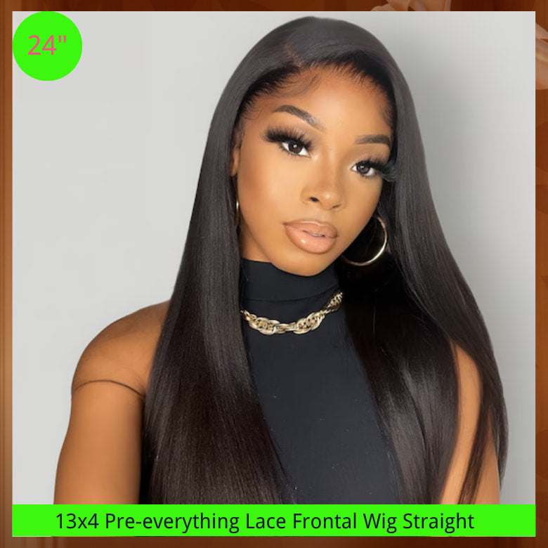 Klaiyi Mystery Box Only $69  Win 24" 13x4 Pre-everything Wig Valued $259 Flash Sale