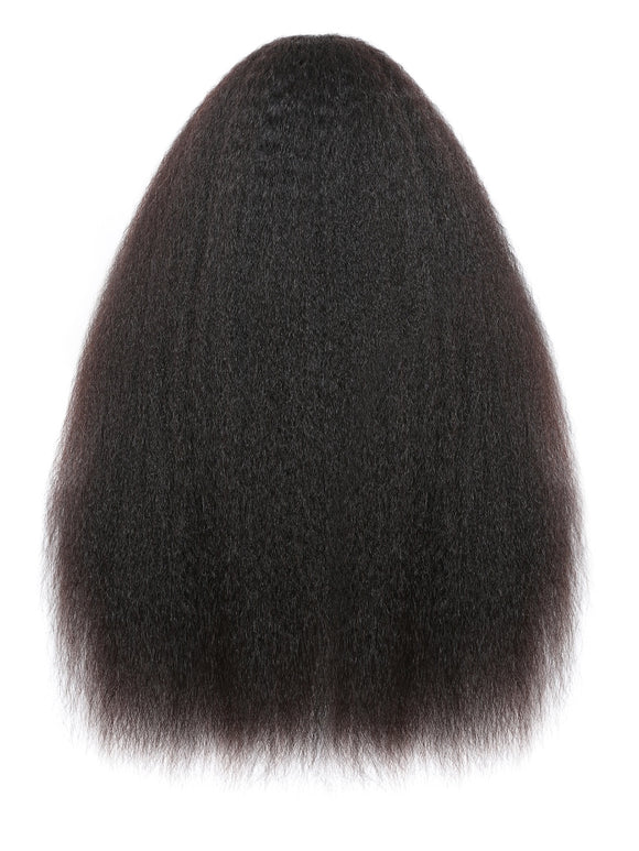 Klaiyi U Part Wig Natural Kinky Straight Glueless Wigs 100% Human Hair Meets Real Scalp Flash Sale