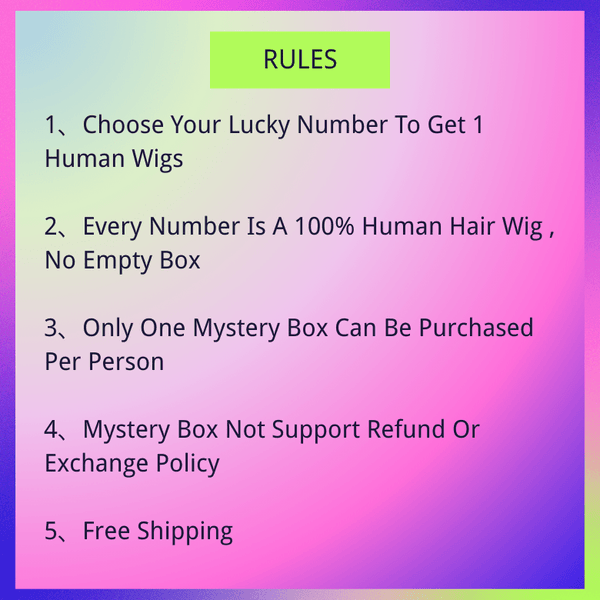 Klaiyi Mystery Box Only $59  Win 24" 13x4 Pre-everything Wig Valued $229 Flash Sale