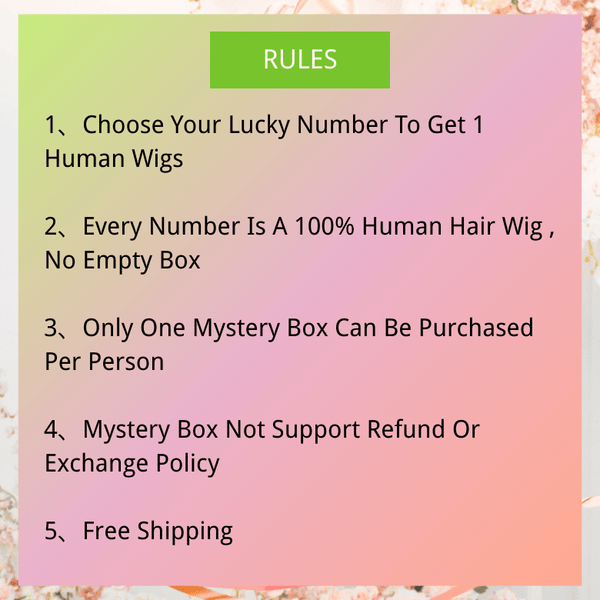 Klaiyi Mystery Box Only $69  Win 24" Bye Bye Knots Wig Valued $229 Flash Sale