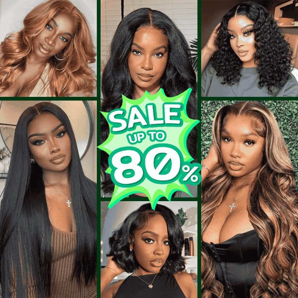 Cut 80% For All Lace Wig| 13X6, 4x4, 4x1, 7X5 Byebye Knots Lace Wigs Included Subscriber Only Weekend Mega Sale Limited Stock Flash Sale
